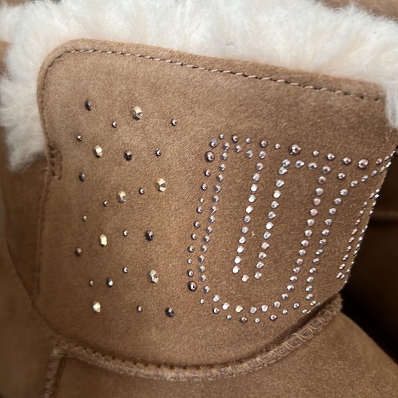 UGG Classic Gem mini ankle bootie boots - Picture 6 of 10